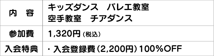 カルチャースクール1回体験